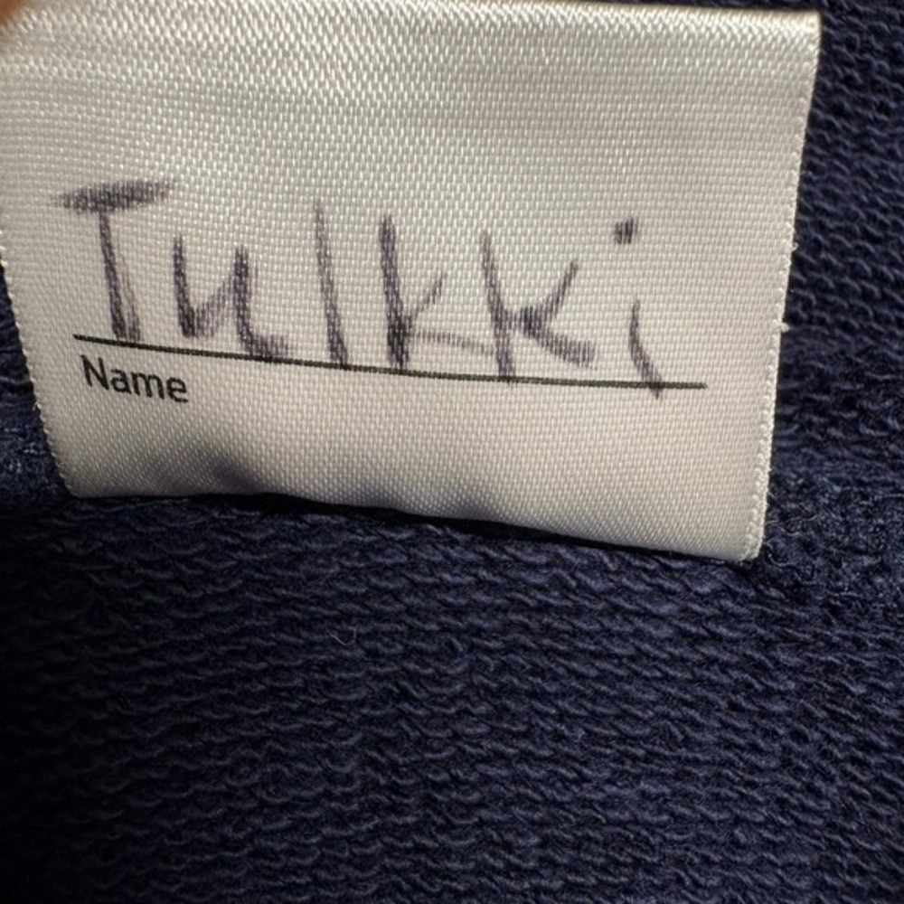 Hanna Andersson Kids' Navy Blue Zip-Up Hoodie 120 (US 6-7) - Picture 9 of 11
